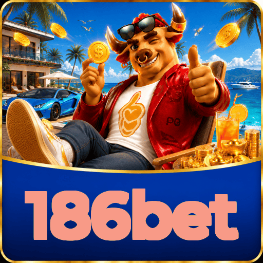 Logo 186bet Telegram Canal Oficial